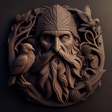 3D модель St druid (STL)